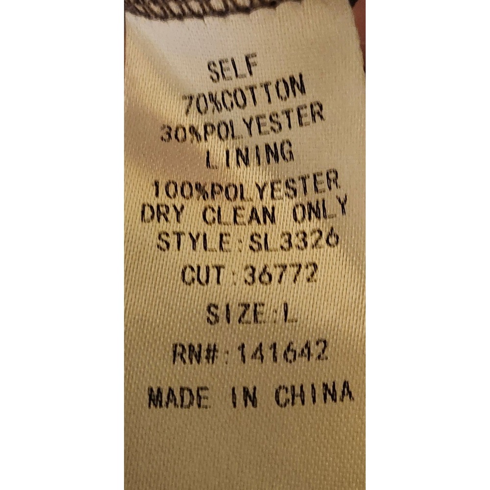 She + Sky Purple Gauze Popover Romper Open Back Sleeveless Pockets Large SL3326 - Picture 7 of 7